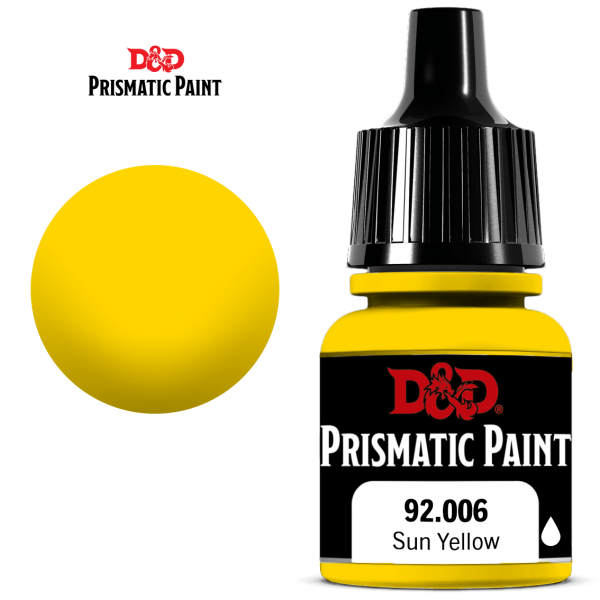 Wizkids Dungeons And Dragons Prismatic Paint Sun Yellow 92.006 D&D WZK67149