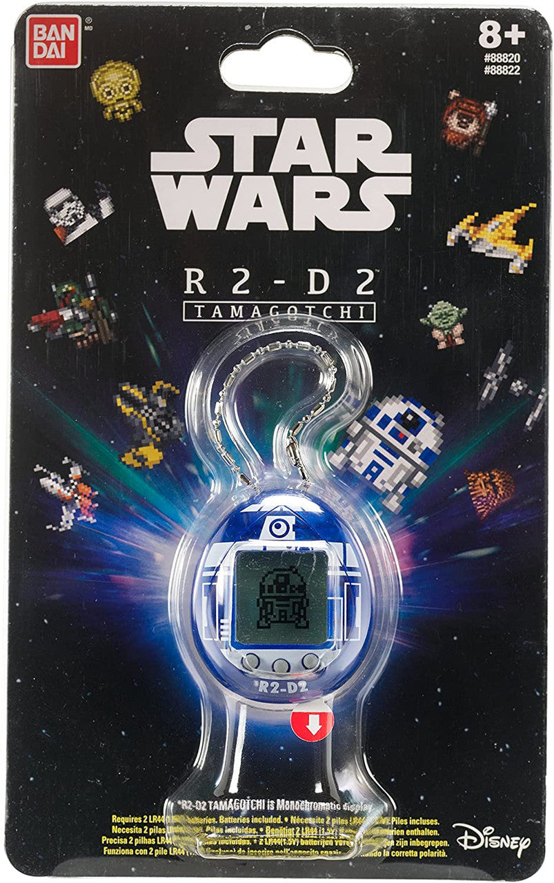 Star Wars Tamagotchi R2-D2 Digital Pet Hologram Blue BA88820A