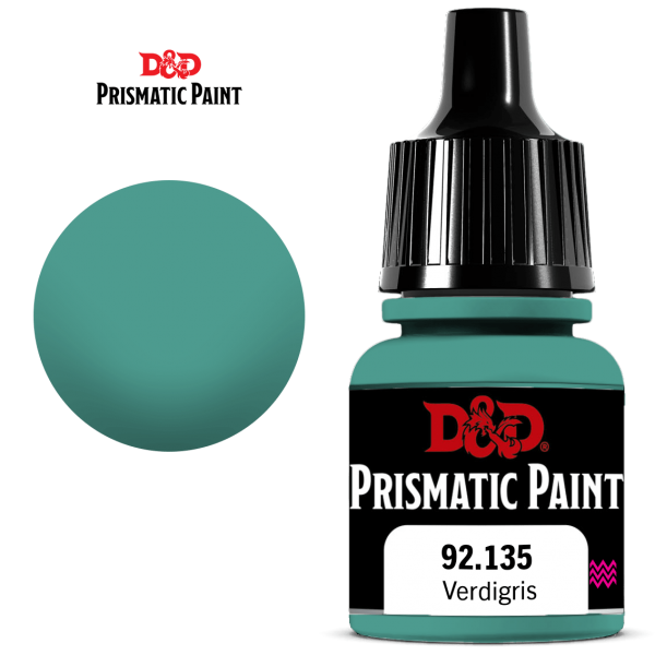 Wizkids Dungeons And Dragons Prismatic Paint Verdigris Effect 92.135 D&D WZK67154