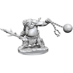 Wizkids Dungeons And Dragons D&D Frameworks Ogre Miniature Unpainted Unassembled Customizable Miniature WZK75057