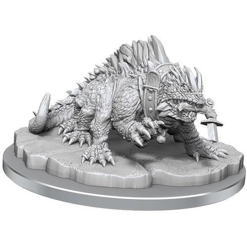 WizKids D&D Frameworks Basilisk Miniature Unpainted Unassembled Customizable Miniature WZK75060