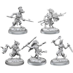 Wizkids Dungeons And Dragons D&D Frameworks Kobolds Miniatures Set Unpainted Unassembled Customizable Miniatures WZK75067