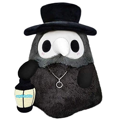 Squishable Mini Plague Doctor 7 Inch Plush Toy