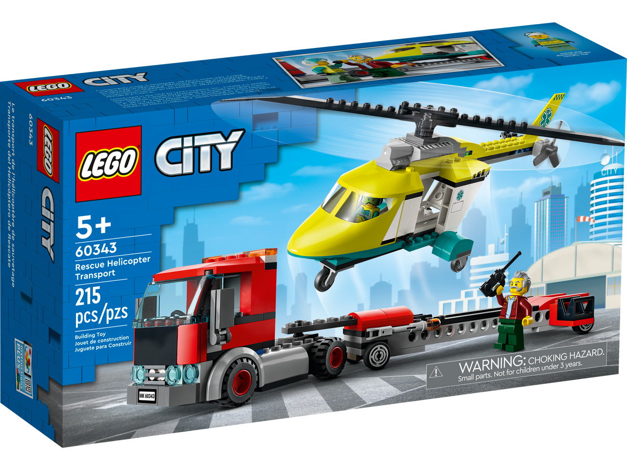 LEGO Rescue Helicopter Transport CS - PK2