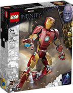 LEGO Iron Man Figure Detailed model of the metal-clad star of the Marvel movies 381 pieces