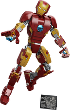LEGO Iron Man Figure Detailed model of the metal-clad star of the Marvel movies 381 pieces