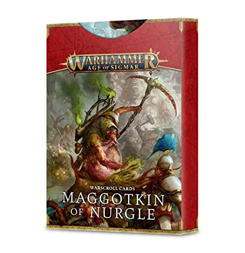 Game Workshop Warhammer Age of Sigmar Maggotkin of Nurgle Warscroll Cards 83-59