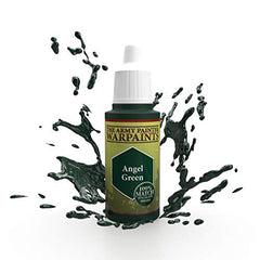 The Army Painter Warpaint Angel Green Non Toxic Acrylic Paints 18ml WP1112