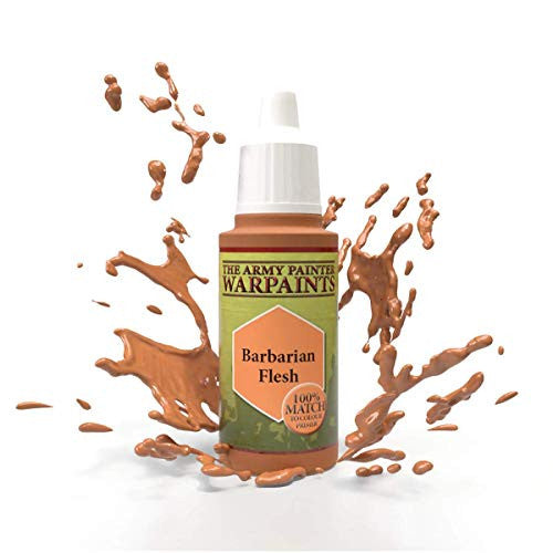 The Army Painter Warpaint Barbarian Flesh Non Toxic Acrylic Paints 18ml WP1126