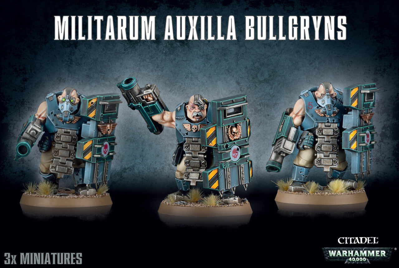 Games Workshop Warhammer 40K Astra Militarum Bullgryns 47-14