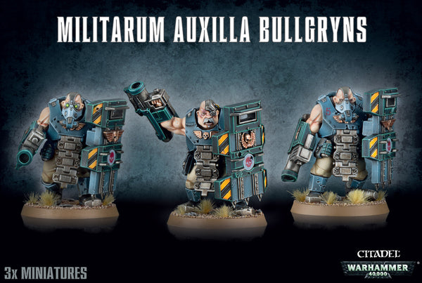 Games Workshop Warhammer 40K Astra Militarum Bullgryns 47-14