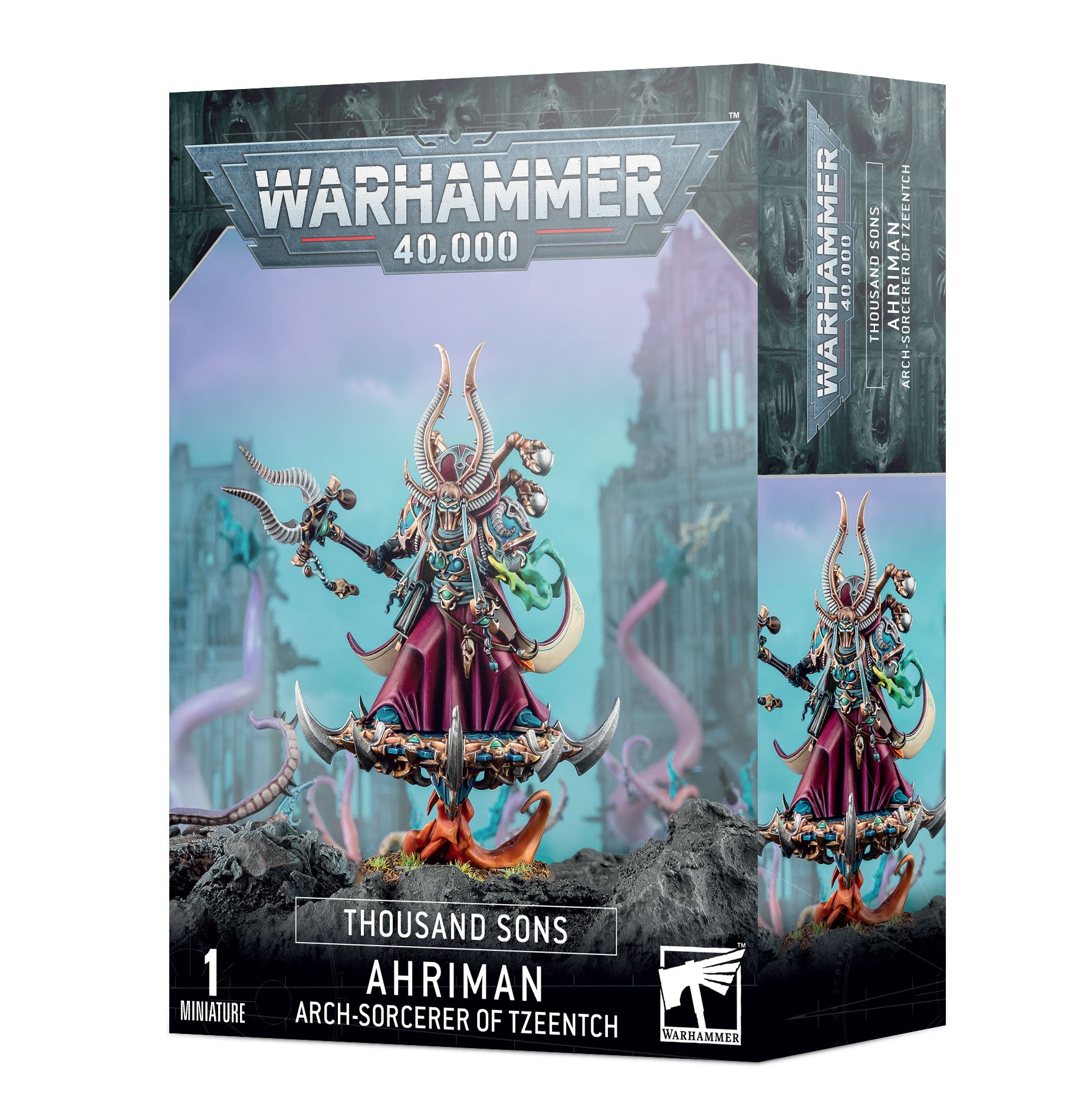 Games Workshop Warhammer 40K Thousand Sons Ahriman Sorcerer of Tzeentch Miniature 43-38