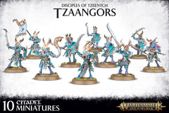 Games Workshop Warhammer Age of Sigmar Tzeentch Arcanites Tzaangors 83-75