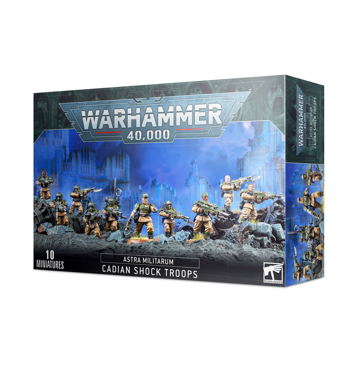 Games Workshop Warhammer 40K Astra Militarum Cadian Infantry Squad can be used as Kill Team Detachment 47-17