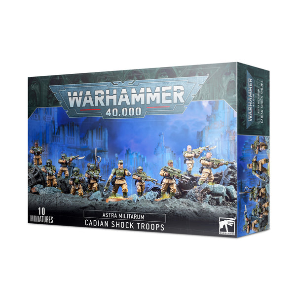 Games Workshop Warhammer 40K Astra Militarum Cadian Infantry Squad can be used as Kill Team Detachment 47-17