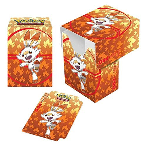 Ultra Pro Deckbox: Pokemon- Sword & Shield Galar Starters- Scorbunny