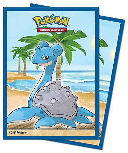 Ultra Pro Gallery Series Seaside 65ct Deck Protector Sleeves for Pokemon