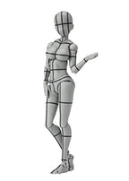 Tamashii Nations - Body Chan -Kentaro Yabuki- Wire Frame (Gray Color Ver.), Bandai Spirts S.H.Figuarts Action Figure
