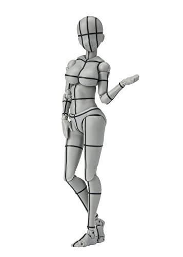 Tamashii Nations - Body Chan -Kentaro Yabuki- Wire Frame (Gray Color Ver.), Bandai Spirts S.H.Figuarts Action Figure