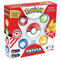 Pokemon Trainer Trivia Toy Featuring The Virtual Game Master 2 Modes Single & Multiplayer