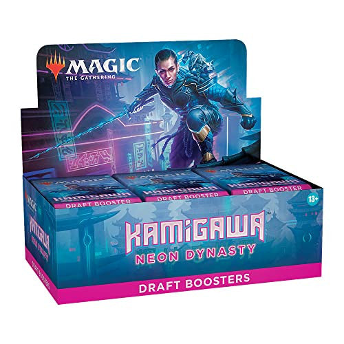 Magic: The Gathering Kamigawa: Neon Dynasty Draft Booster Box | 36 Packs (540 Magic Cards)
