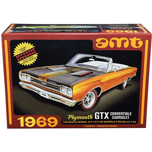 AMT 1969 Plymouth GTX Convertible 1:25 Scale Model Kit