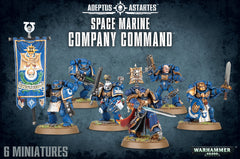Games Workshop Warhammer 40K Space Marines Company Command 48-51