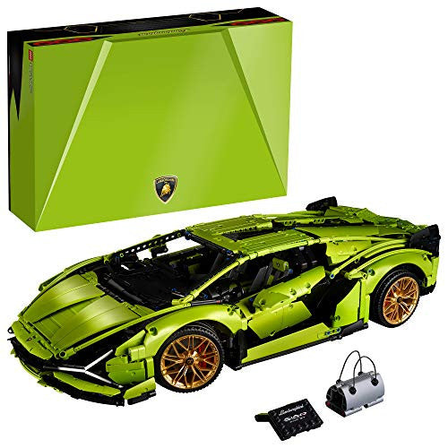 LEGO Technic Lamborghini Sian FKP 37 Building Project for Adults , a True Representation of The Original Sports Car