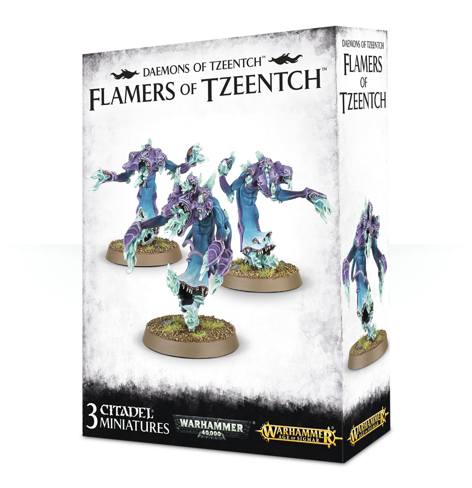 Games Workshop Warhammer 40K and Warhammer Age of Sigmar Disciples of Tzeentch Flamers of Tzeentch 97-13