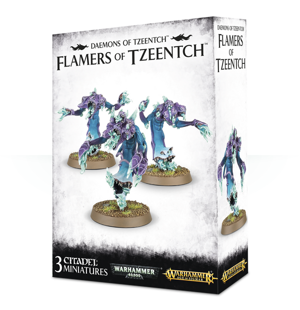 Games Workshop Warhammer 40K and Warhammer Age of Sigmar Disciples of Tzeentch Flamers of Tzeentch 97-13