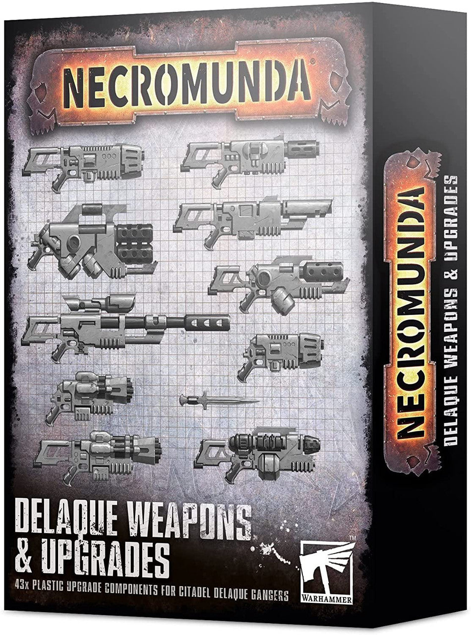 Games Workshop Warhammer 40K Necromunda Delaque Weapons & Upgrades 300-83