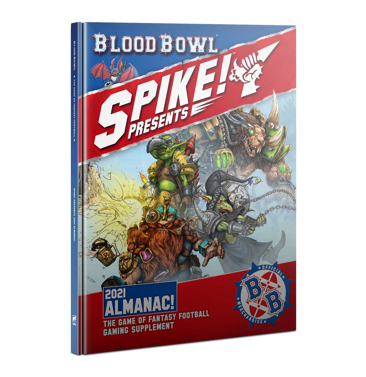 Games Workshop Blood Bowl The Game of Fantasy Football Spike! 2021 Almanac 202-21