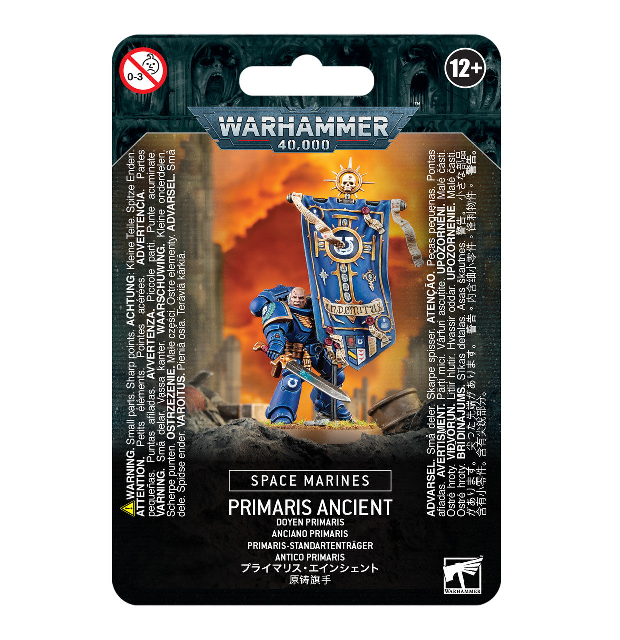 Games Workshop Warhammer 40K Space Marines Primaris Ancient Miniature 48-96