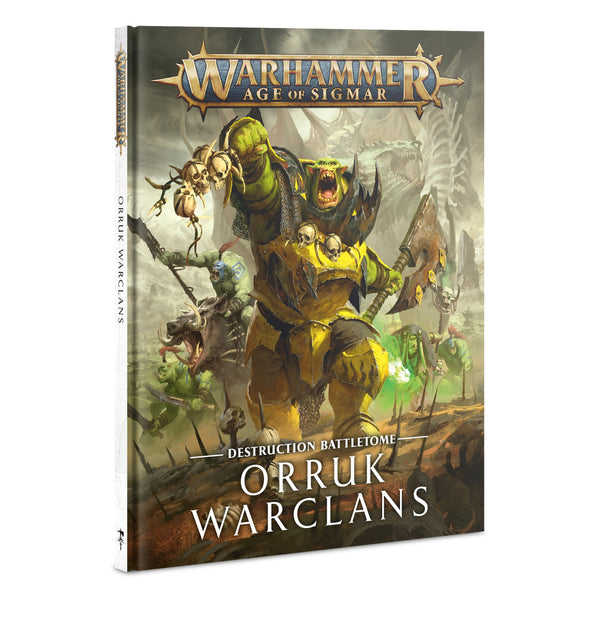Games Workshop Warhammer Age of Sigmar Battletome Orruk Warclans 89-01