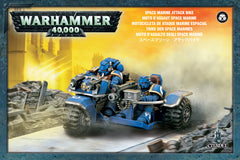 Games Workshop Warhammer 40K Space Marine Attack Bike 48-20
