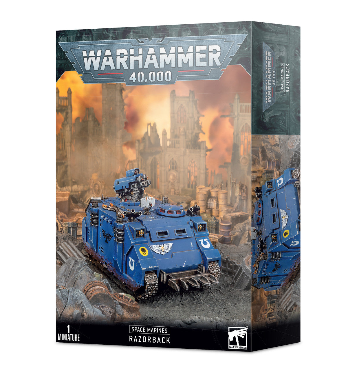 Games Workshop Warhammer 40K Space Marine Predator Miniature 48-23