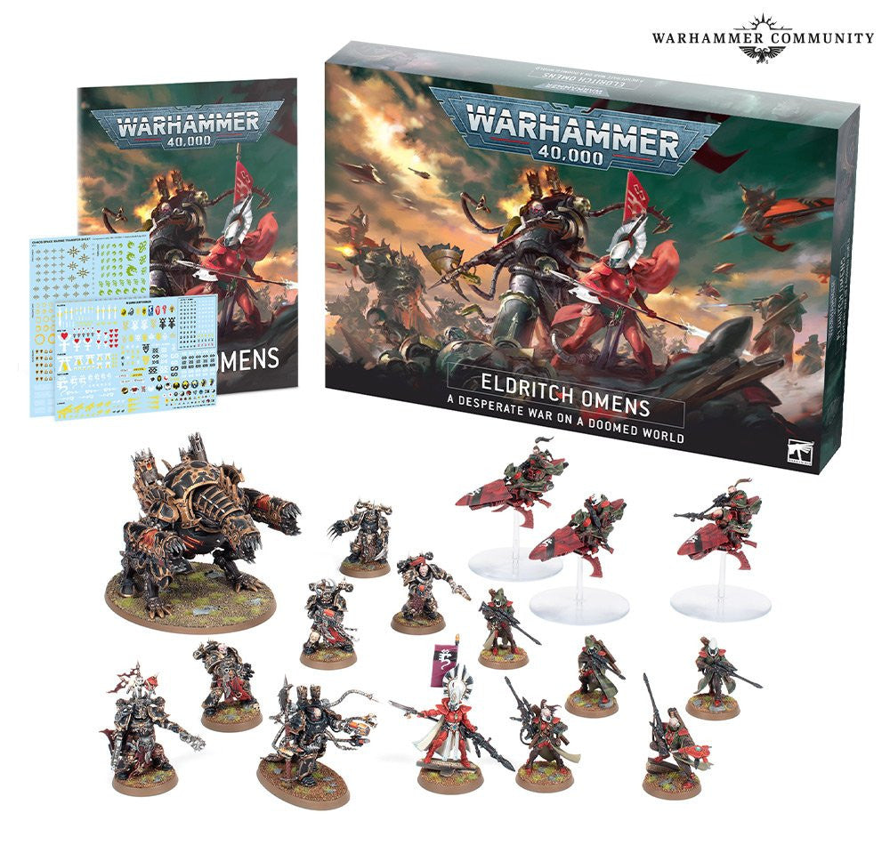 Games Workshop Warhammer 40K Chaos Space Marines Eldritch Omens Forgefiend Maulerfiend 40-53