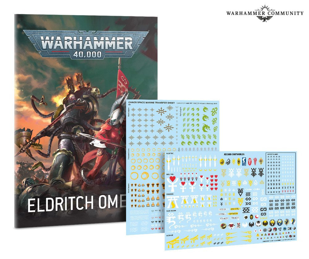 Games Workshop Warhammer 40K Chaos Space Marines Eldritch Omens Forgefiend Maulerfiend 40-53