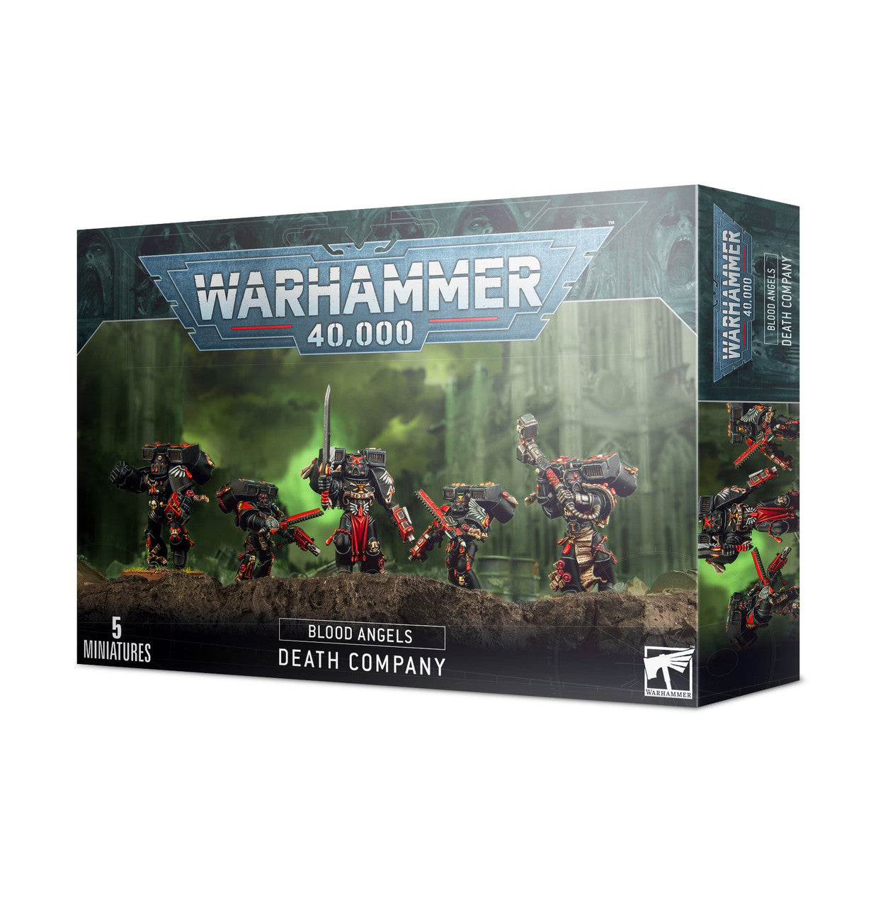 Games Workshop Warhammer 40K Space Marines Blood Angels Death Company Miniature 41-07