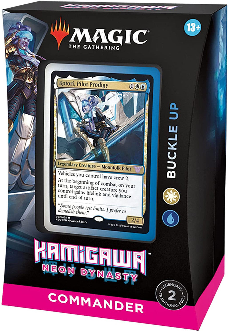Magic: The Gathering Kamigawa: Neon Dynasty Commander Deck â€“ Buckle Up