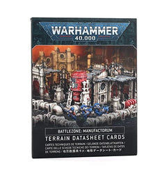 Games Workshop Warhammer 40K Battlezone Manufactorum Datasheet Cards 40-14