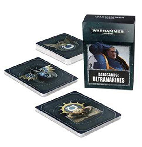 Games Workshop Warhammer 40K Datacards Ultramarines English 53-42-60