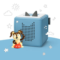 Toniebox Audio Player Starter Set with Playtime Puppy - Light Blue