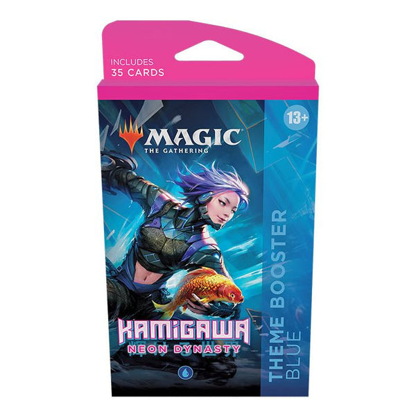 Kamigawa Neon Dynasty Theme Booster Blue Single Pack Kamigawa-NeonDynasty-TB-Blue