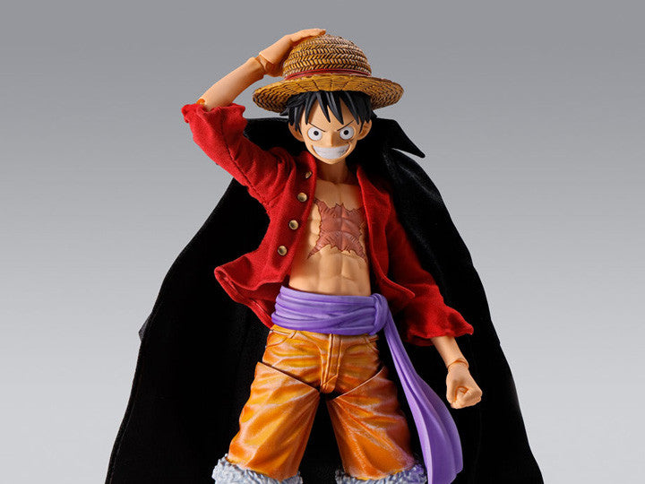 One Piece Monkey D Luffy Imagination Works Incredible Anime Action Figure Tamashii Nations Bandai Spirits Ultimate Popular Characters BAS62125