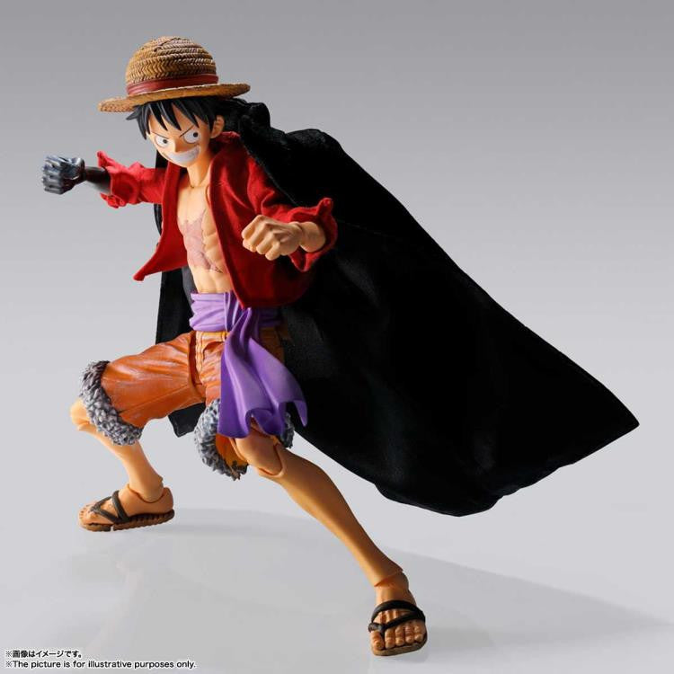 One Piece Monkey D Luffy Imagination Works Incredible Anime Action Figure Tamashii Nations Bandai Spirits Ultimate Popular Characters BAS62125