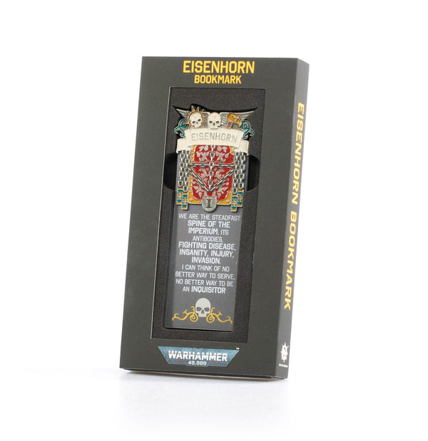 Games Workshop Warhammer 40K Eisenhorn Bookmark BL2950