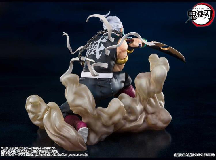 Demon Slayer: Kimetsu no Yaiba Anime Static Figure Tengen Uzui Featuring His Trademark Chained Swords.FiguartsZero Tamashi Nations Bandai Spirits BAS63242