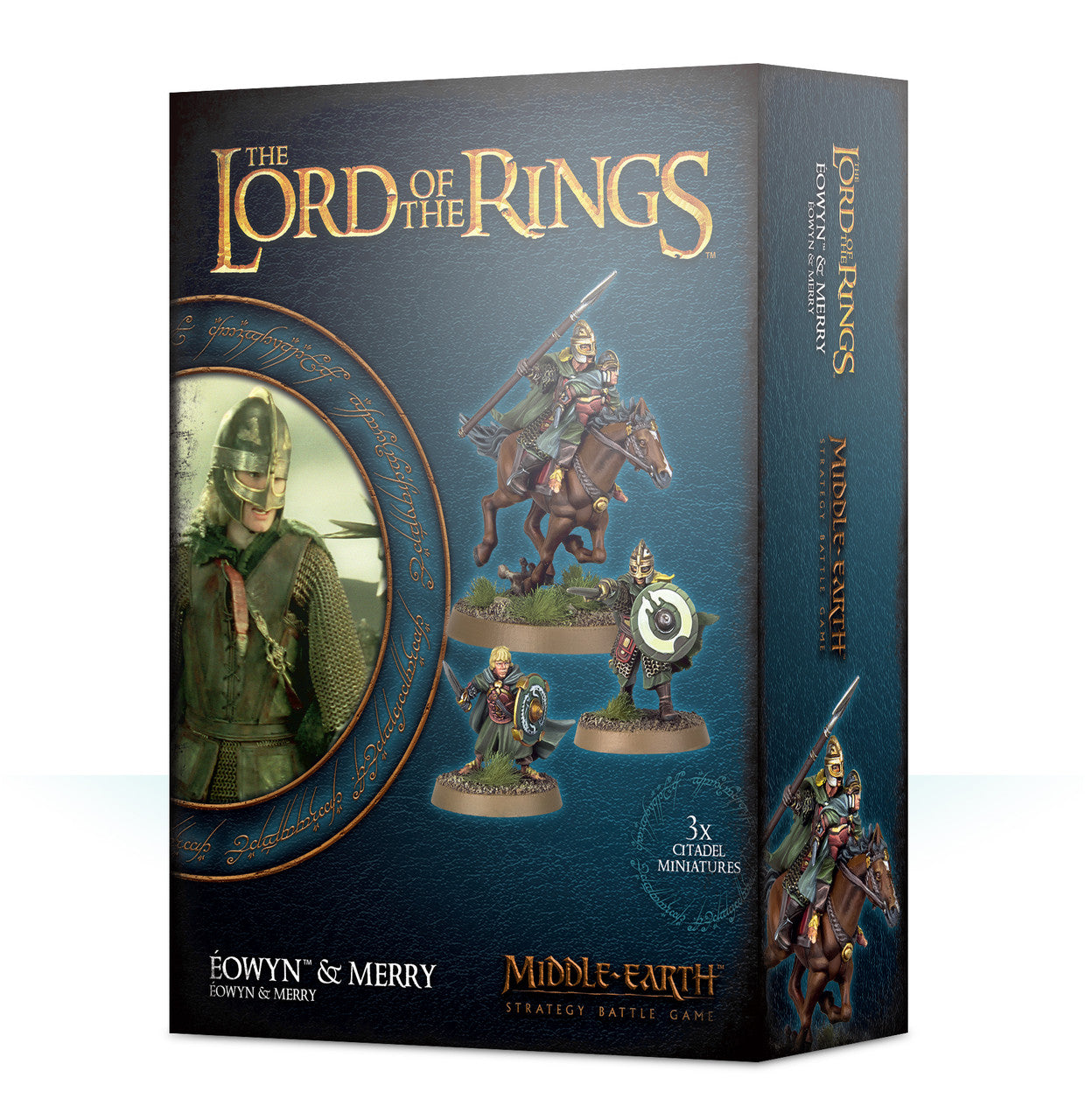 Games Workshop Middle Earth The Lord of The Rings Eowyn & Merry Miniatures 30-45