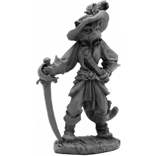 Reaper Dungeons And Dragons Dark Heaven Legends Catfolk Duelist Miniatures Miniatures D&D REM04056